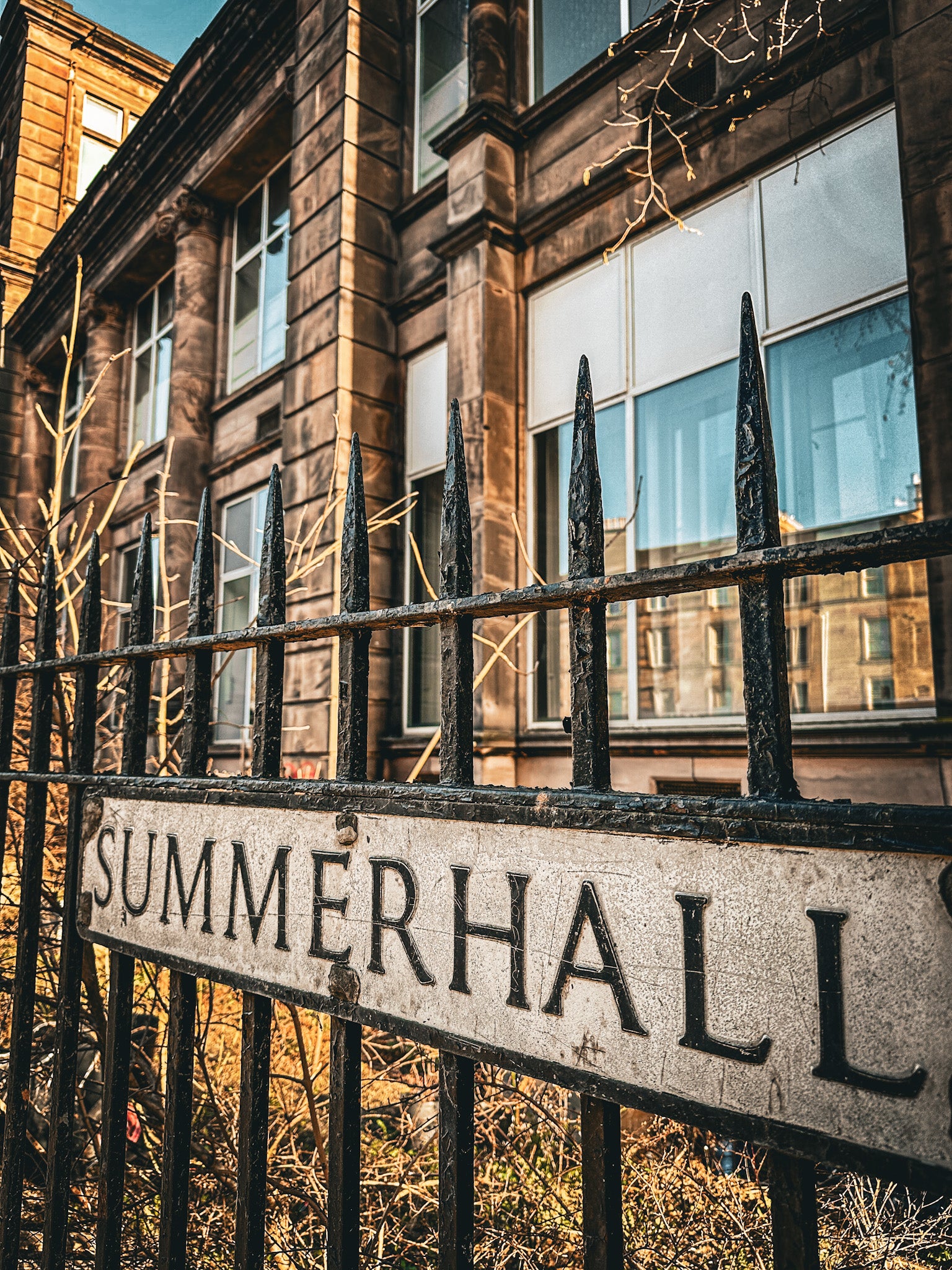 Summerhall Street Sign - Photo ©Maggie Mowbray Millinery
