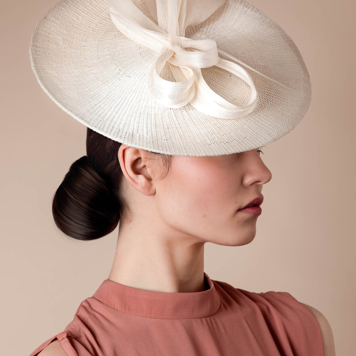 Teardrop Hat With Veil | Maggie Mowbray Millinery