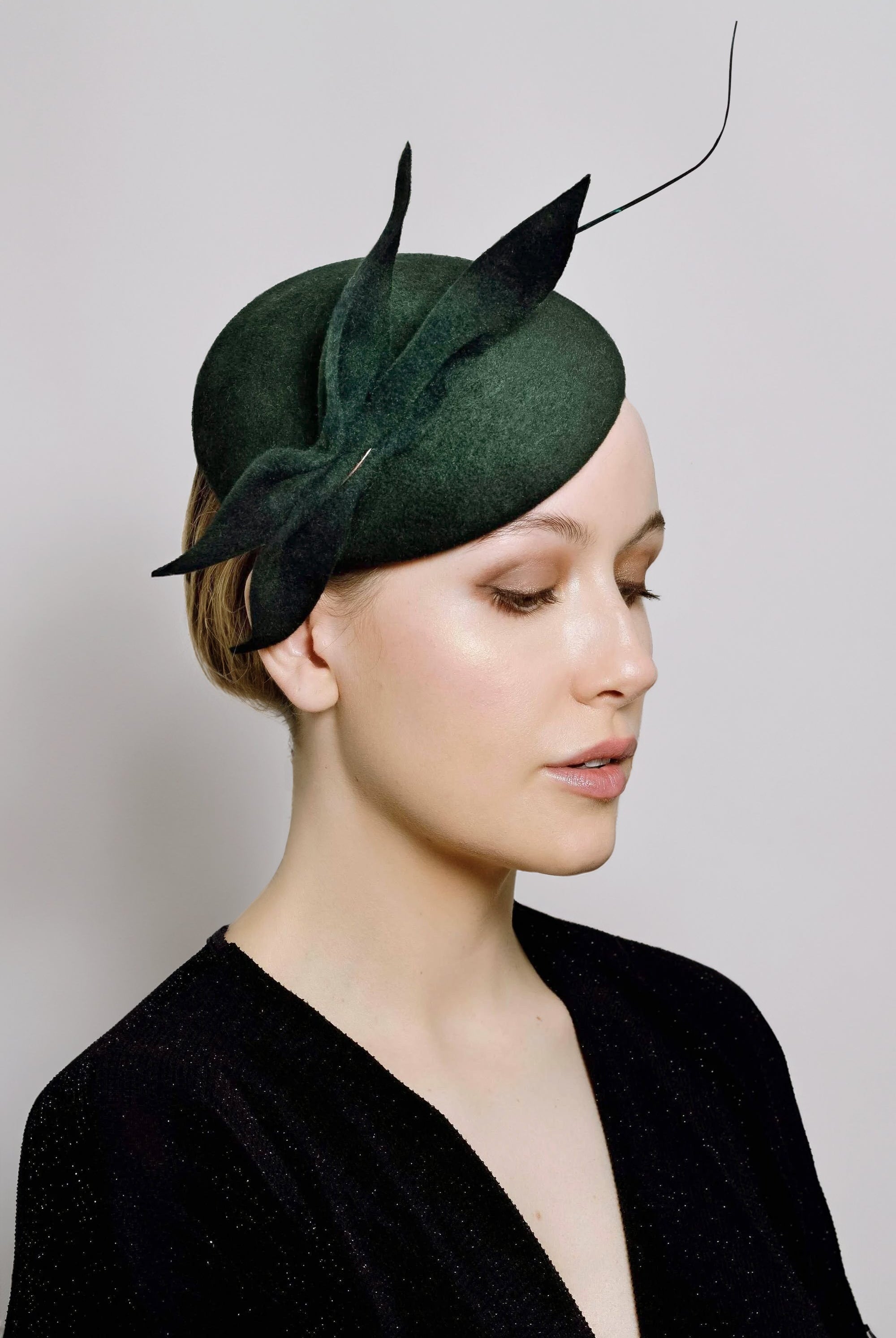 Cocktail Hat - Phoenix - Maggie Mowbray Millinery