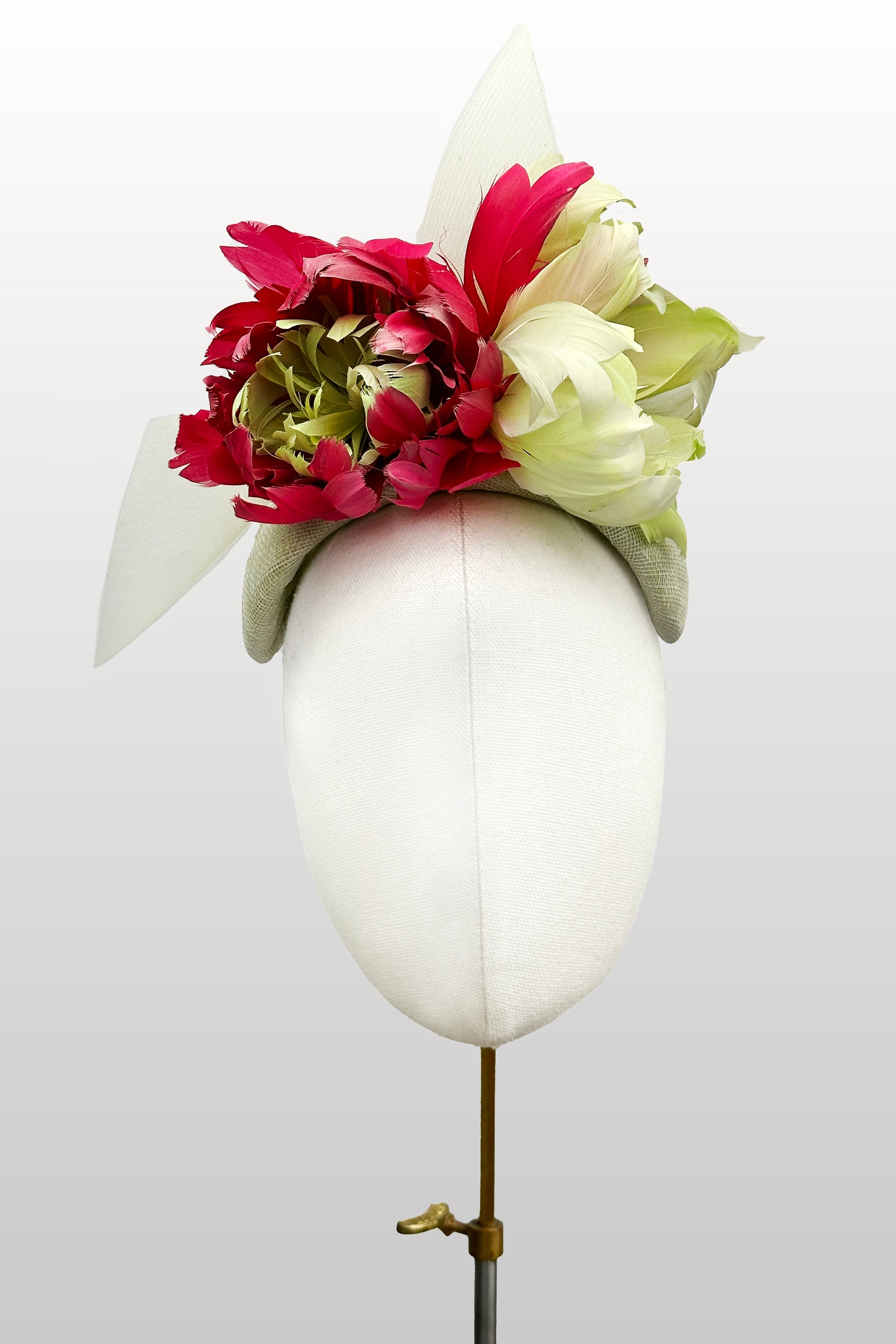 Flower Headpiece - Nova - Maggie Mowbray Millinery