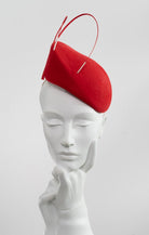 Hat with Feathers - Lilja - Maggie Mowbray Millinery