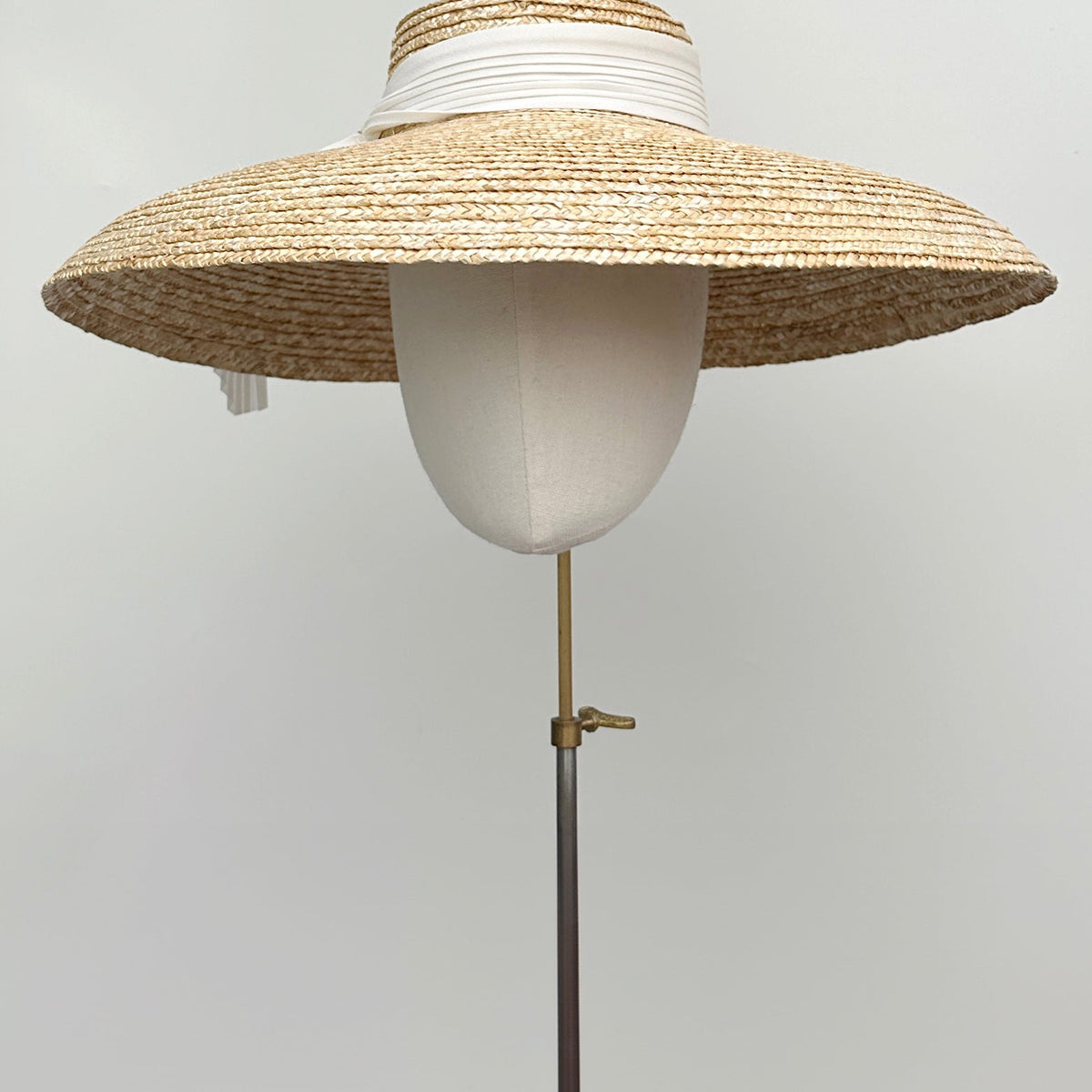 Hepburn Straw Hat | Maggie Mowbray Millinery