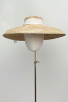 Hepburn Straw Hat - Maggie Mowbray Millinery