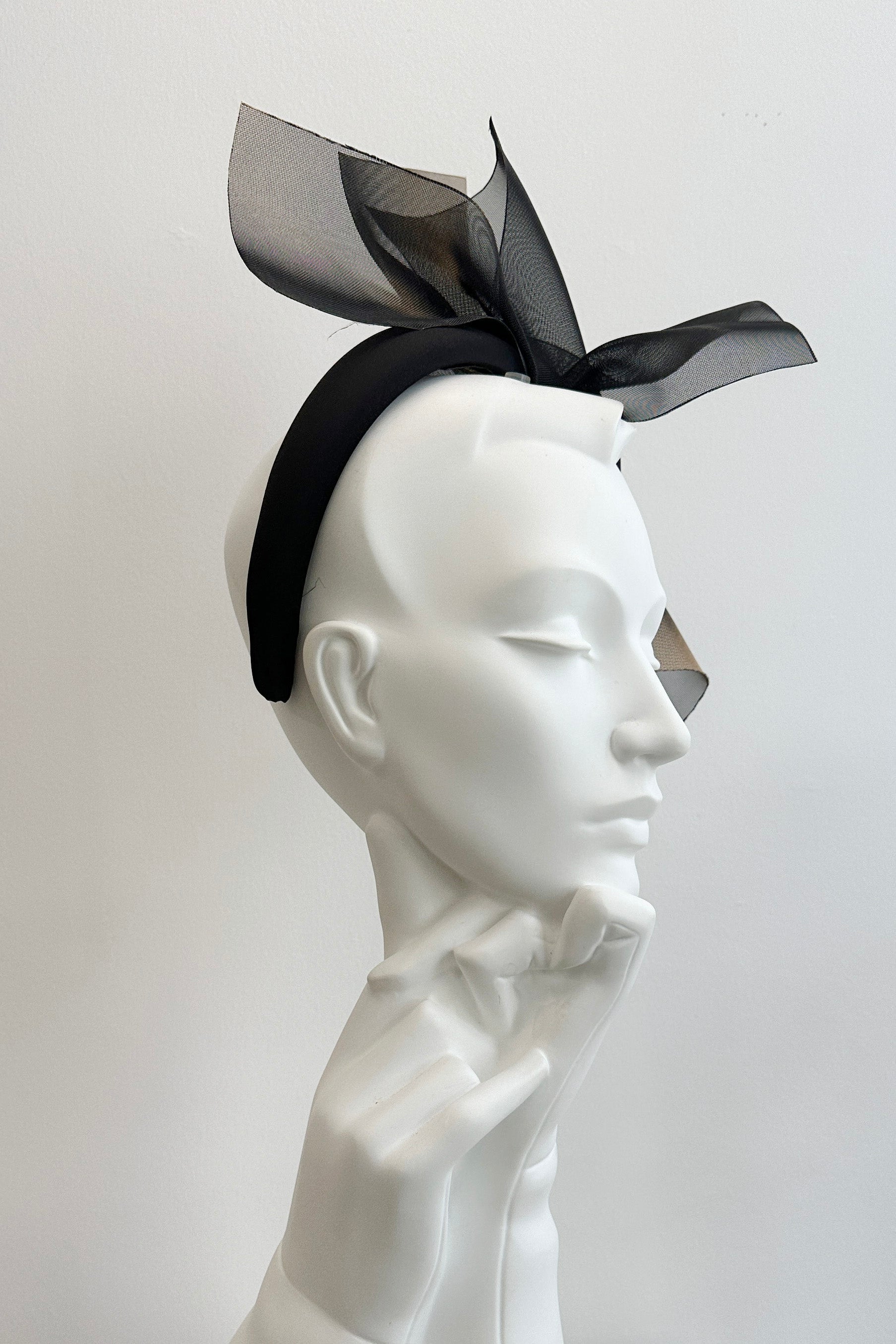 Sample - Crin Fascinator - Maggie Mowbray Millinery