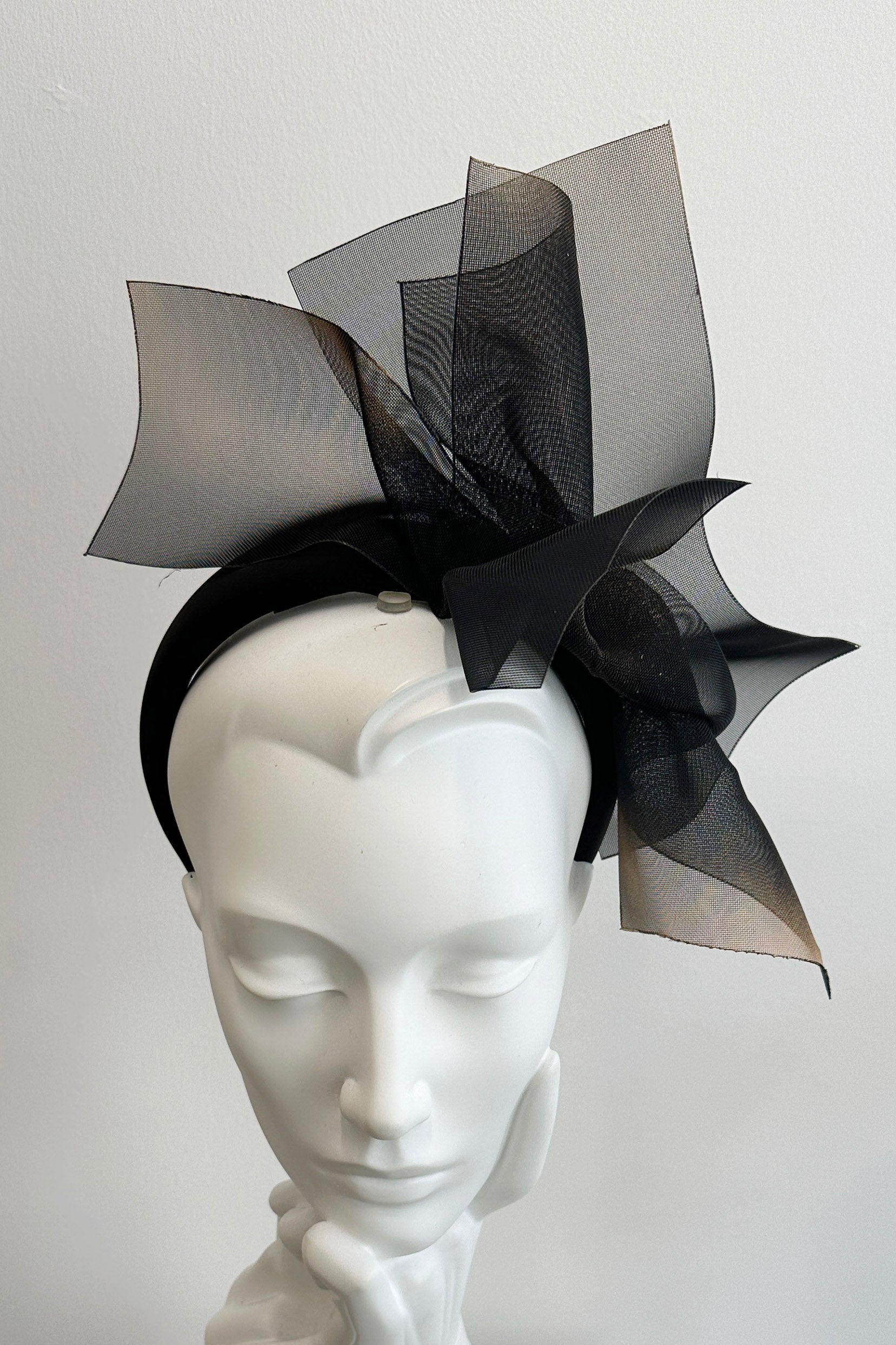 Sample - Crin Fascinator - Maggie Mowbray Millinery