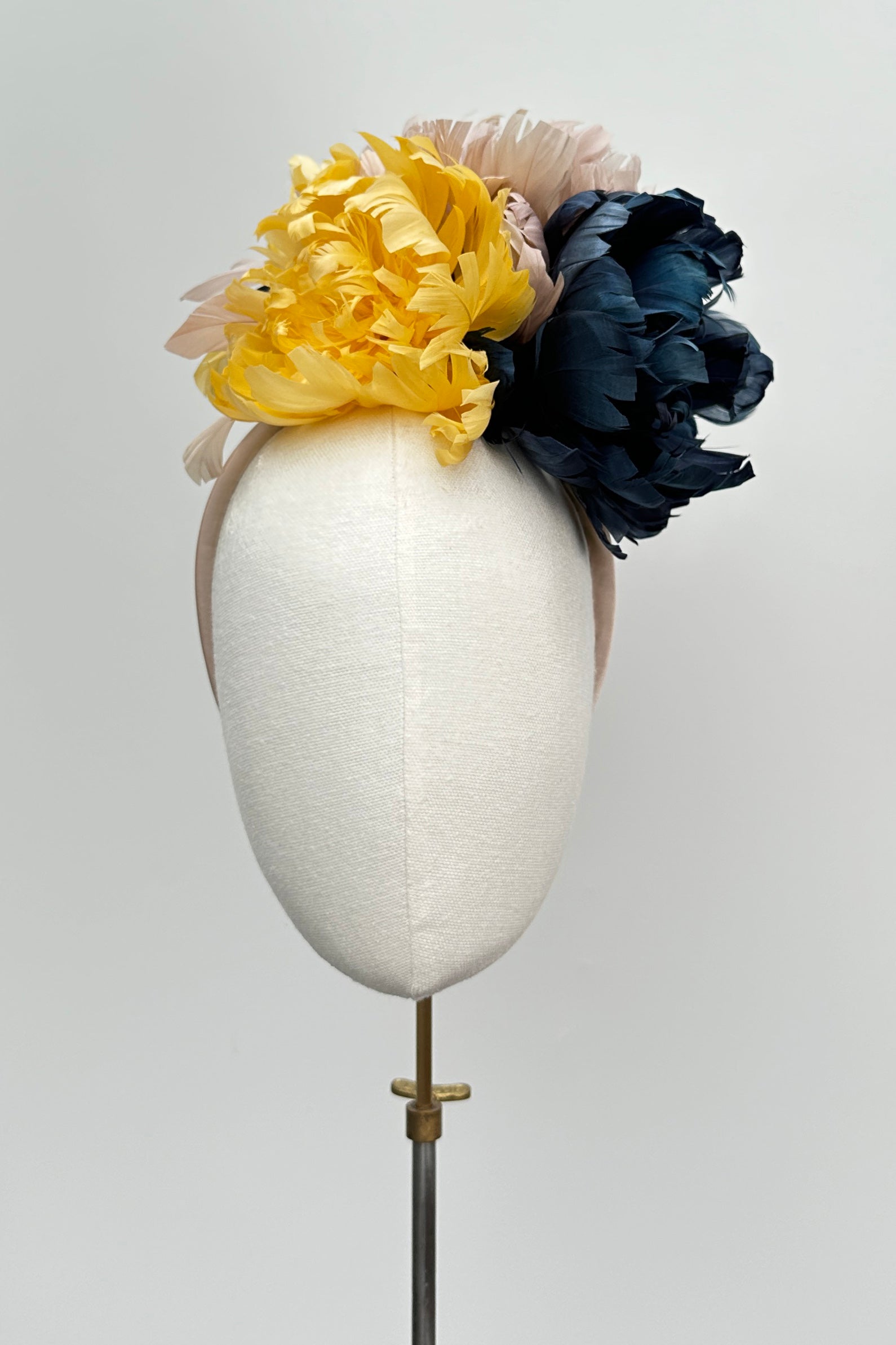 Sample - Floral Head Band - Maggie Mowbray Millinery