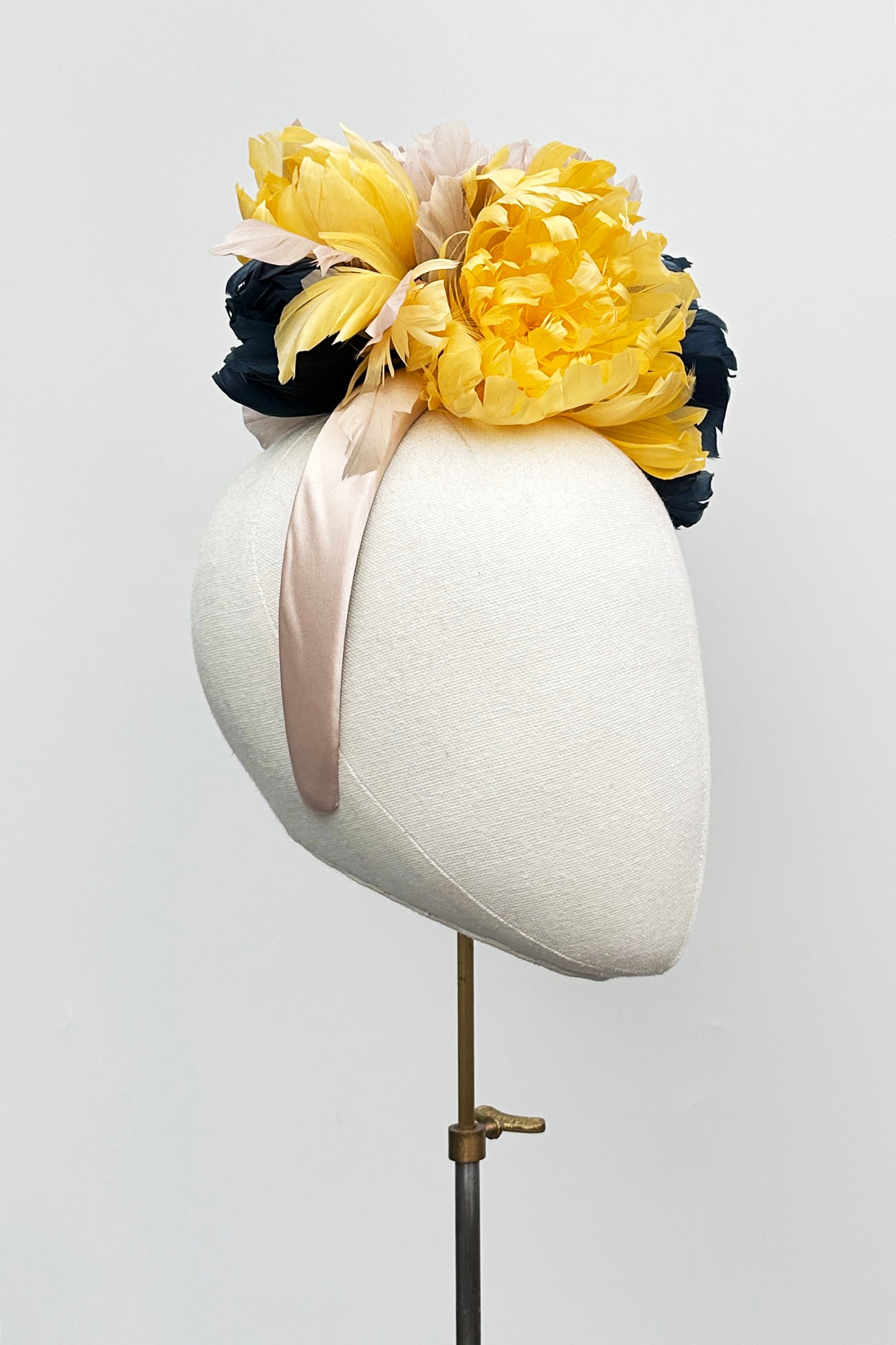 Sample - Floral Head Band - Maggie Mowbray Millinery