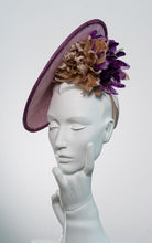 Straw Hat With Feathers - Maggie Mowbray Millinery