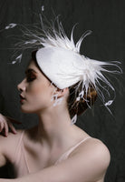 Wedding Hat - Tamara - Maggie Mowbray Millinery