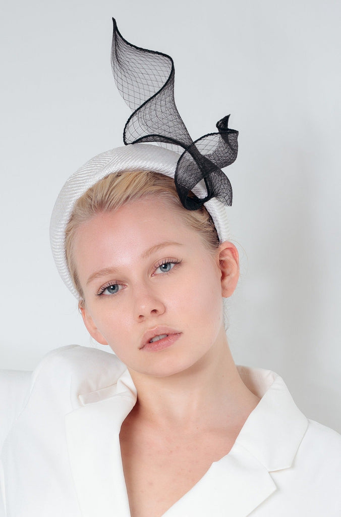 Swirl Headband - Headband fascinator - headband - Maggie Mowbray Millinery