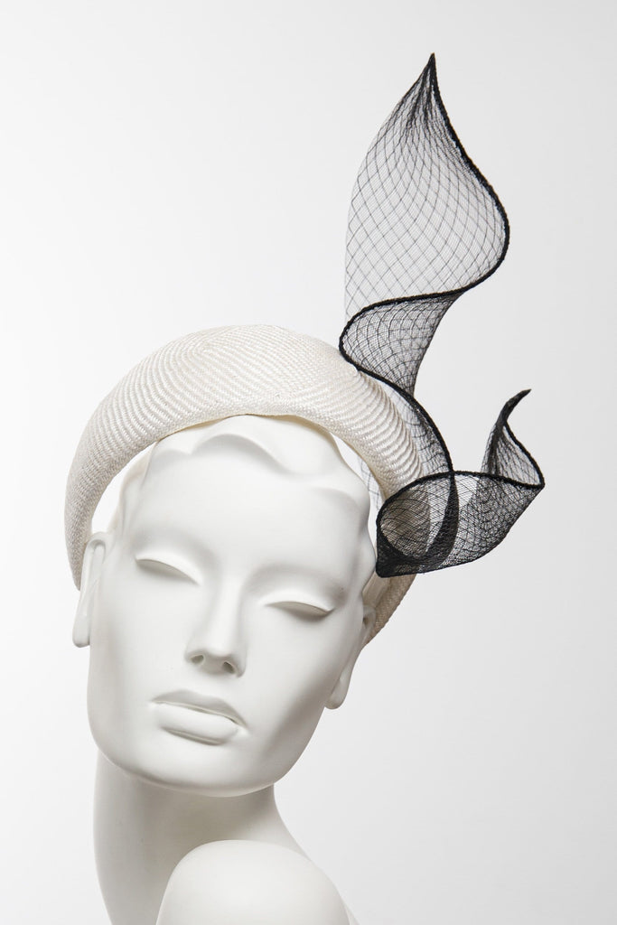 Swirl Headband - Headband fascinator - headband - Maggie Mowbray Millinery