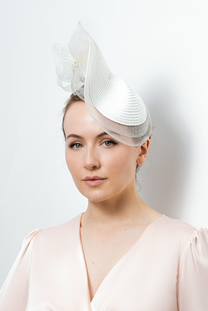 Wedding Hat - Isola - Hat hats Maggie Mowbray Millinery