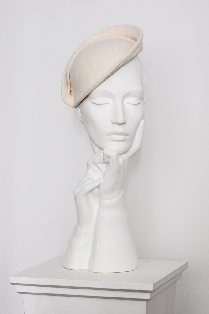 Wedding Hat - Neyva - Hat hats Maggie Mowbray Millinery