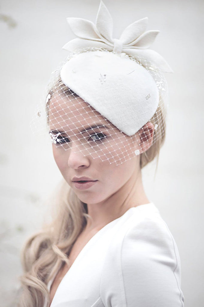 Wedding Hat - Siobhán - Maggie Mowbray Millinery